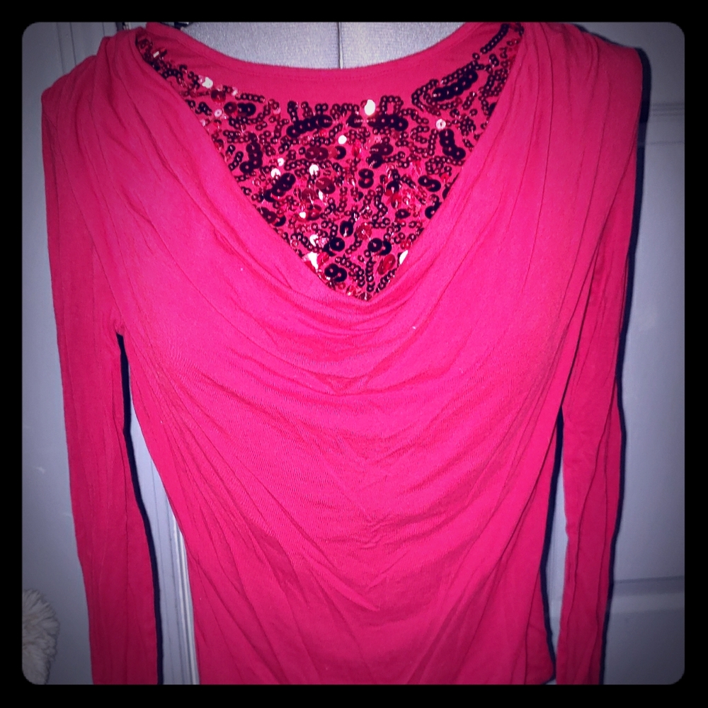 ☘4/$20. Womans George dress long sleeve top